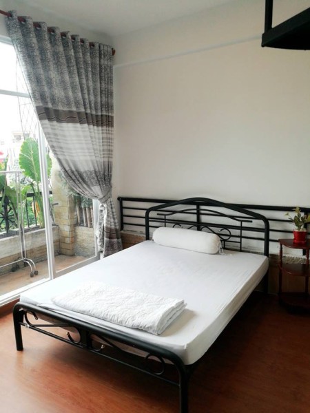 Phòng ban công cây xanh, view công viên, đủ tiện nghi cao cấp ngay hồ bơi Lan Anh chỉ 5tr/tháng