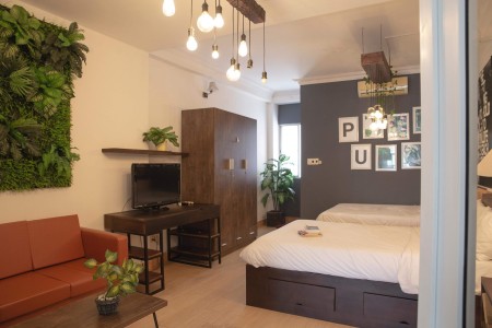 Q1 - Căn hộ 45m2 full nội thất bếp riêng cực thoáng
