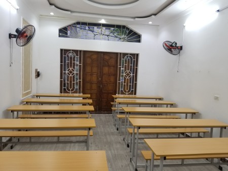 Cho thuê phòng dạy học mới xây mặt đường Quán Nam (gần 3 trường đại học)