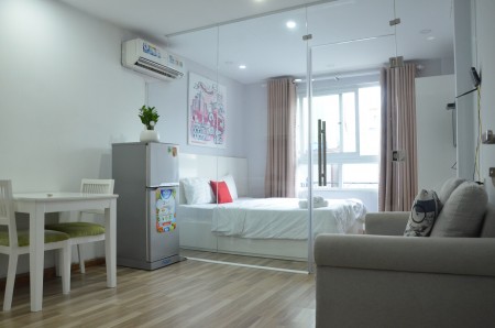 CHDV quận 1 full nội thất, có bếp nấu ăn gần nhờ thờ Tân Định, CV lê văn tám giá từ 6-8tr5