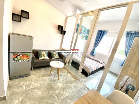 Phòng lớn 30m2, 1PN riêng+ bếp, cửa sổ, full nội thất đường Ung Văn Khiêm, Giá 4.8tr