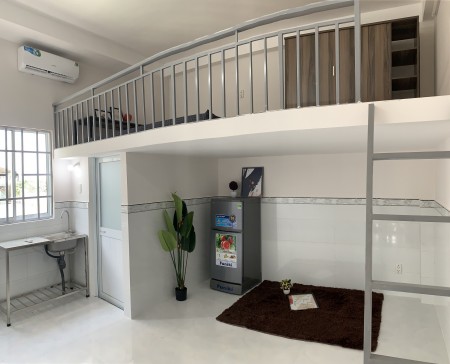 CĂN HỘ GÁC XẾP XÂY MỚI 100% HOÀNG HOA THÁM