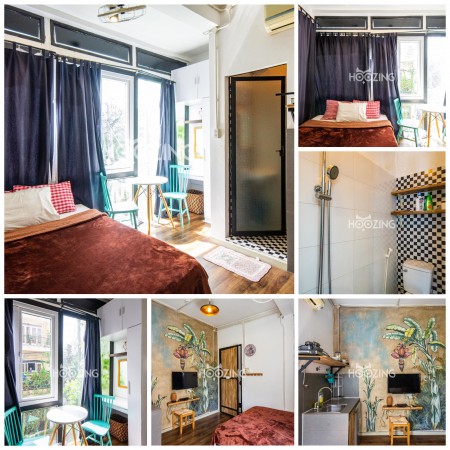 Cho thuê căn hộ dịch vụ chdv phòng trọ studio quận 1 quận1 q1
