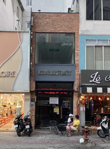 Cho thuê mặt bằng kinh doanh Nguyễn Trãi, Q1 (Gần cinestar) giá rẻ