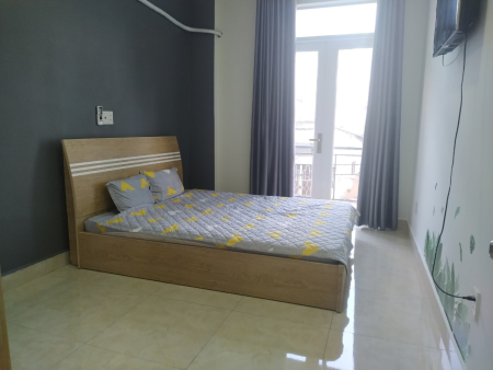 Căn hộ 1PN bancol 30m2 - máy giặc riêng - NT tiện nghi - P7.TB