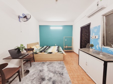  Phòng full tiện nghi view Sân Bay siêu đẹp, có thang máy, bảo vệ 24/7