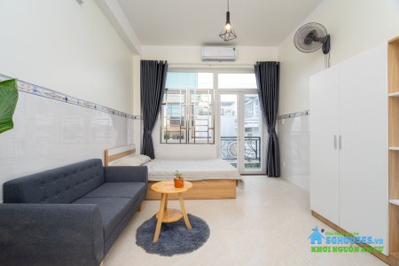 Cho thuê CH Studio, có ban công, full NT ngay Phan Văn Sửu, P.13, Tân Bình