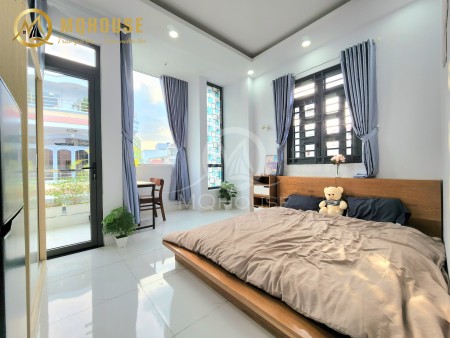 Căn Hộ (New 100%) Hồng Lạc Tân Bình, Ngay Bảy Hiền, full nội thất, bancol, cửa sổ