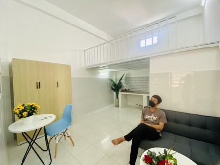 Phòng Mới SẠCH SẼ -FULL NT GIÁ RẺ ngay CẦU HOÀNG HOA THÁM