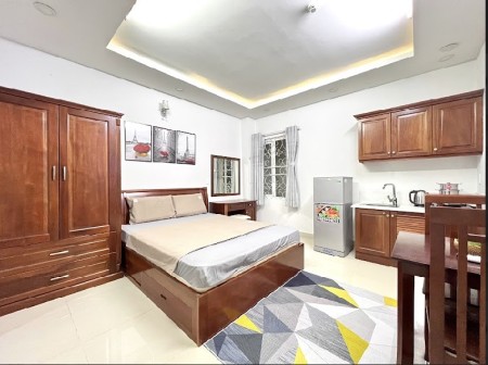Căn Hộ Cho Thuê ll Đầy Đủ Tiện Nghi - Giờ Giấc Tự Do - Giá Hấp Dẫn Chỉ 5tr8 ll Ngay Quận 3 