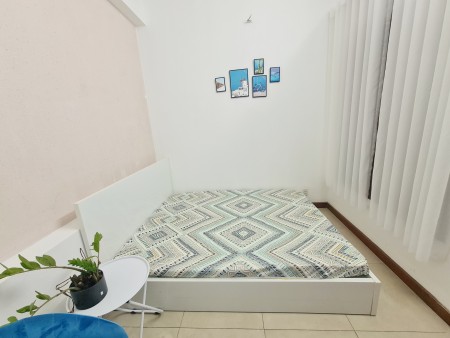 1pn trống sẵn, đầy đủ nội thất, không giới hạn người ở, cho nuôi pet