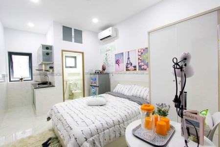 Căn hộ mini giá rẻ , gần TDT-ĐH Tài Chính Marketing , Giờ giấc tự do, an ninh camera 24/24
