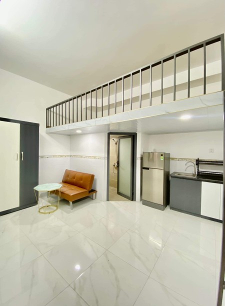 Căn hộ có gác full nội thất ở được 4 người