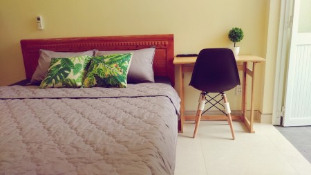 BAN CÔNG VIEW ĐẸP - Cho thuê căn hộ dịch vụ Nguyễn Thiện Thuật Quận 3