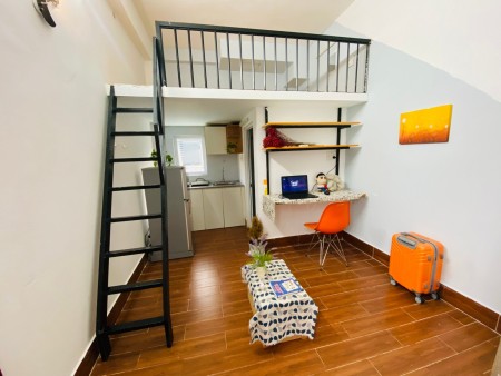 1 phòng duplex và 1 phòng studio full nội thất