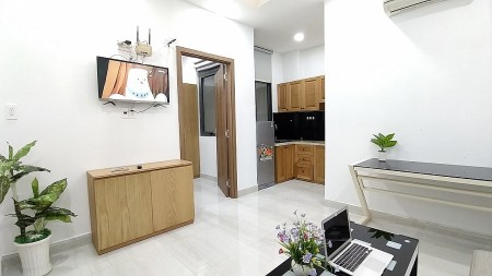 Căn 1 PN tách bếp đầy đủ tiện nghi ngay bệnh viện Hoàn Mỹ SG