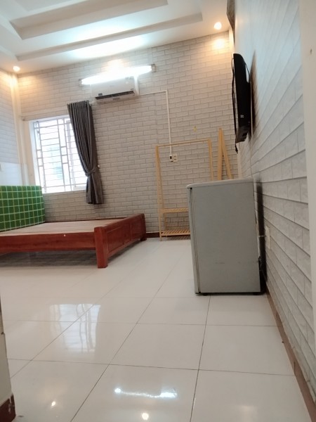 Phòng máy lạnh nội thất cơ bản. Có hỗ trợ cọc. Trần Thị Nơi. P4. Q8