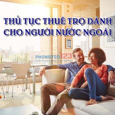 Thủ tục thuê phòng trọ chính xác dành cho người nước ngoài