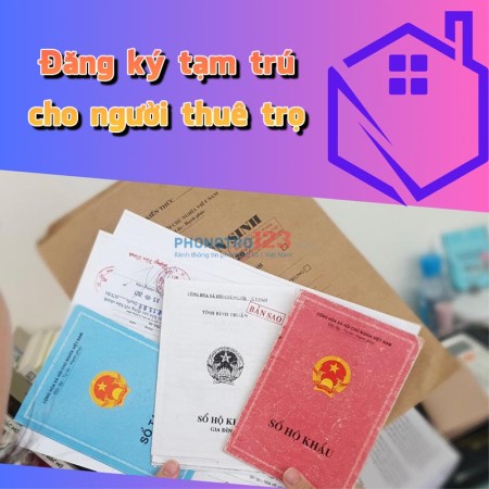 Quy trình đăng ký tạm trú cho người thuê phòng trọ mới nhất