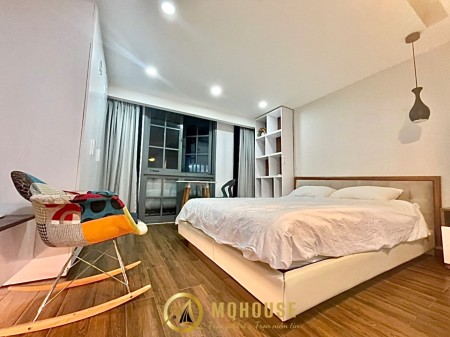Căn hộ 1, 2 phòng ngủ, cửa sổ full nội thất, hẻm an ninh, gần Thị Nghè, ngã tư Hàng Xanh