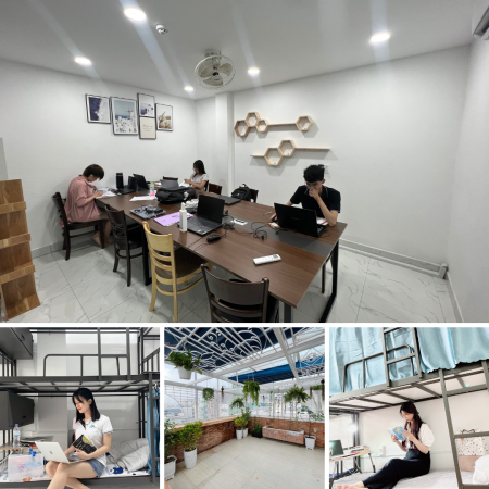 Phòng trọ ký túc xá cao cấp Quận 10 giờ giấc tự do chỉ 950k bao trọn gói điện, nước, wifi, máy lạnh, máy giặt, rác