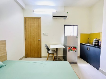 Studio Xinh Xắn Full Nội Thất, Giá Hạt Dẻ Ngay Đh Hutech, Gần Bờ Kè Thanh Đa