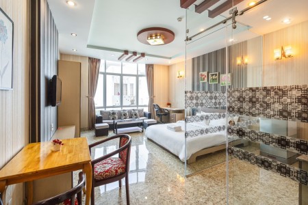 Căn hộ cao cấp 50m2 Lê Thị Riêng, Quận 1, view Bitexco, Bùi Thị Xuân