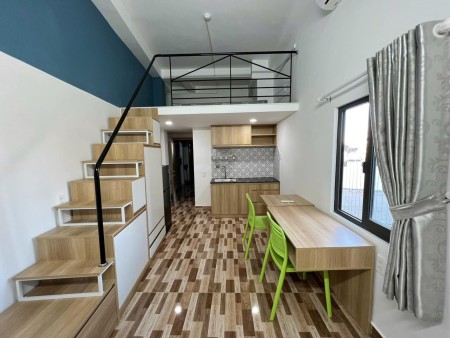  Cho Thuê Căn Hộ Duplex - Full Nội Thất - Cửa Sổ Trời Đường Nguyễn Xí