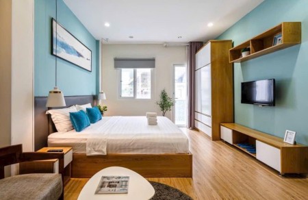 Cho thuê căn hộ 35m² mới 100%,Ban công, sang trọng, full nội thất tại Bình Thạnh – Không gian sống đẳng cấp.