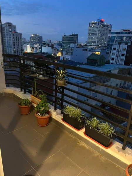 Chung Cư Mỹ Vinh, Nguyễn T Minh Khai, Q3 - Rộng 83m2 có 2p ngủ, 1wc, tầng cao, thoáng ,ban công