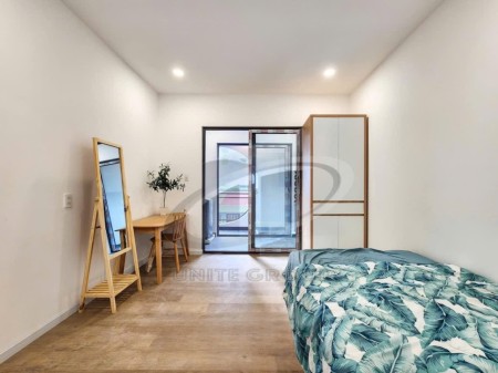 STUDIO BAN CÔNG, TÁCH BẾP 35m2 gần KCX, Ecogreen, Khu Nam Long, Lý Phục Man
