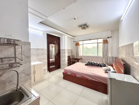 CHO THUÊ PHÒNG FULL NỘI THẤT MẶT TIỀN TRƯỜNG CHINH
