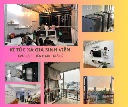 KÍ TÚC XÁ - GIÁ RẺ - ĐẦY ĐỦ TIỆN NGHI - QUẬN 10