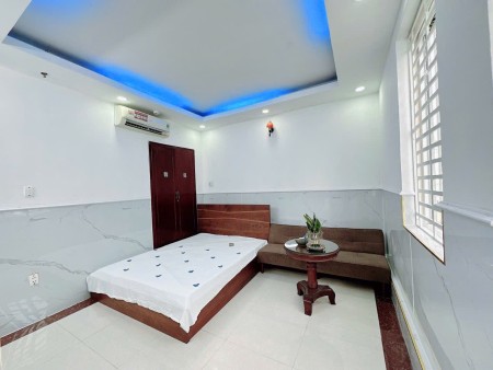 Phòng trọ full nội thất cửa sổ thang máy gần Nguyễn Cửu Vân,Đại học hutech,Hồng Bàng, UEF giap Q1 Q3