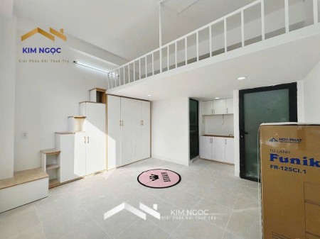 BÓC SEAL CĂN HỘ CÓ GÁC NEW 100% BAN CÔNG - THANG MÁY - NGAY KHU BÀU CÁT QUẬN TÂN PHÚ️