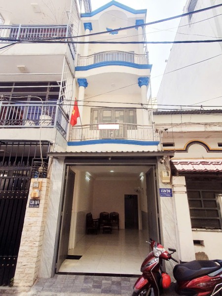 Nhà cho thuê Nguyên Căn 159/20 đường Bạch Đằng P. 2. Q.Tân Bình, 2 Lầu, 4 Phòng ngủ. Hẻm Xe Hơi 6m.
