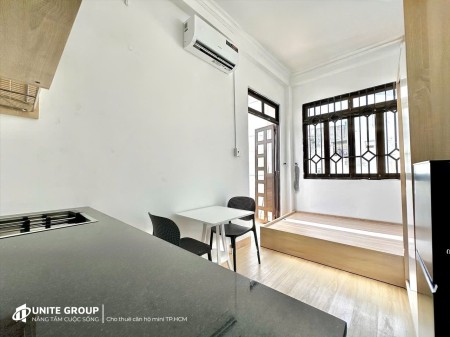 Khai Trương phòng trọ cho thuê ban công full nội thất ở Chu Văn An gần Học viện Cán bộ, Bình Thạnh