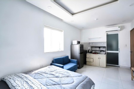 Cho thuê studio full nội thất - cửa sổ thoáng - ngay trung tâm quận 2 - phố tây Thảo Điền
