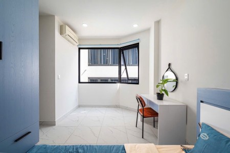 Khai trương phòng 35m2 tách bếp, máy giặt riêng, cửa sổ trời