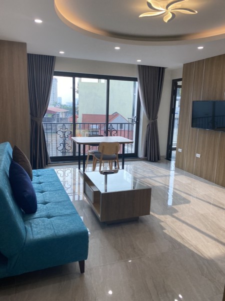 Căn hộ 1k1n với ban công, sân thượng view hồ full nội thất
