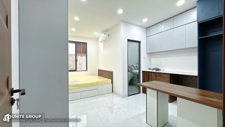 Phòng cửa sổ full nội thất cho thuê ở Bùi Đình Túy gần Học viện Cán Bộ, chợ Bà Chiểu Q. Bình Thạnh