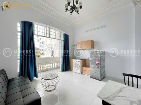 Cho thuê CHDV 1PN ban công 45m2 mới 100% - cho nuôi pet ngay Lotte Mart Cộng Hòa