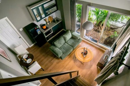 Tropical Style_Duplex 45m2_Ban Công Sân Vườn_Oto Tận Nhà_ Cho Trần Hữu Trang_Bờ Kè Trường Sa
