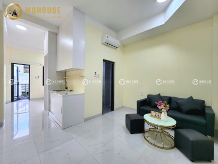 CHO THUÊ CHDV 1PN BAN CÔNG 45M2 NHÀ MỚI GẦN ETOWN CỘNG HÒA - GA T3 MỚI