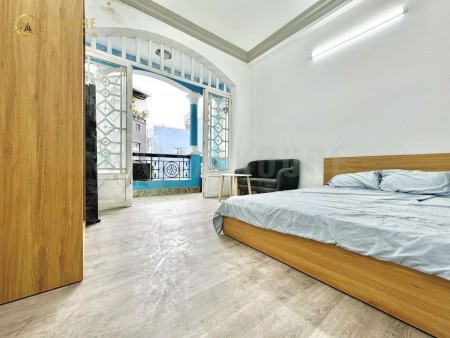 1PHÒNG NGỦ 30M2 BAN CÔNG TO KẾ BÊN CHỢ BÀ CHIỂU - CÓ MÁY LỌC NƯỚC MIỄN PHÍ VÀ MÁY GIẶT RIÊNG