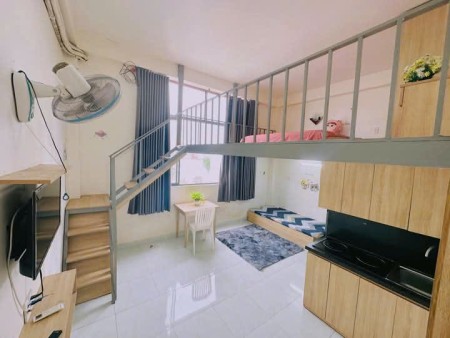 TRỐNG LẠI 1P CHDV FULL NỘI THẤT NGAY ĐƯỜNG LUỸ BÁN BÍCH