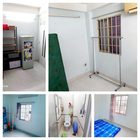Cho Thuê Phòng nhỏ Q3,fuff nội thất.cửa sổ lớn.2tr6