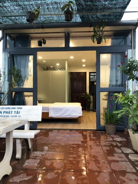 CHO THUÊ PHÒNG PENHOUSE FULL NỘI THẤT,CÓ SÂN THƯỢNG, AN PHÚ, GẦN GA METRO, CHỈ TỪ 7X BAO PHÍ DV