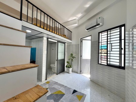 PHÒNG GÁC LỮNG BAN CÔNG 25m2 FULL TIỆN NGHI LÝ THƯỜNG KIỆT NGAY LỮ GIA