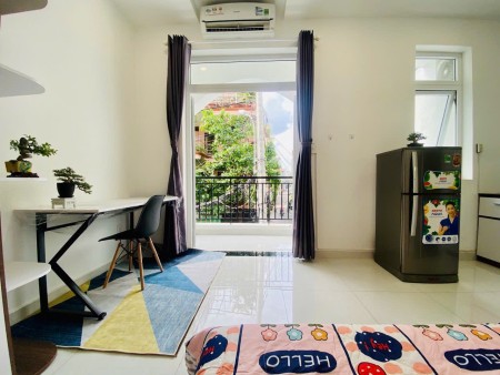  Căn hộ studio ban công - full nội thất ngay chợ Phạm Văn Hai quận Tân Bình